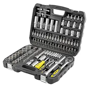 Набір інструментів 108 предметів 1/2", 1/4" (6гр.) WMC TOOLS 41082-5, фото 4