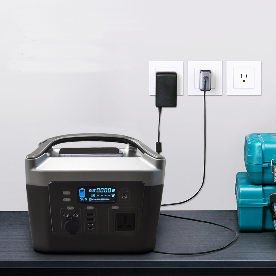 Зарядна станція із чистою синусоїдою UKC Sine 600w 12V 40A портативна зарядна станція для квартири