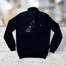 Брендовий пуловер Navy Blue - синій