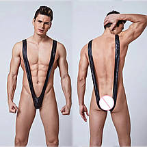 Чоловічі бікіні з високою посадкою Borat 2 Вініл, фото 3