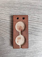 Плашка для опечатування, плашка для опломбовування Червона