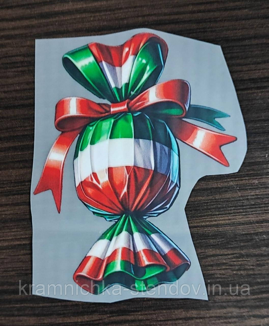 Термонаклейка на одяг новорічні, фото 1