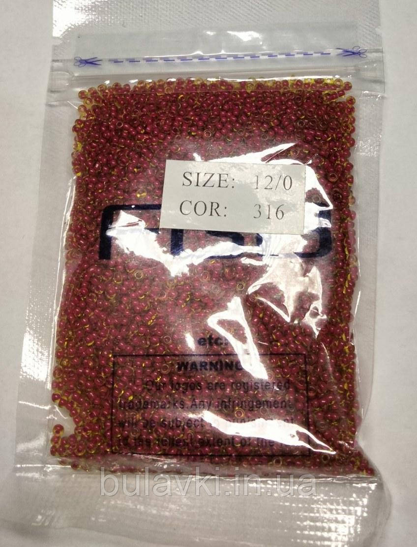 Бісер калібрований№ 316 (50гр)