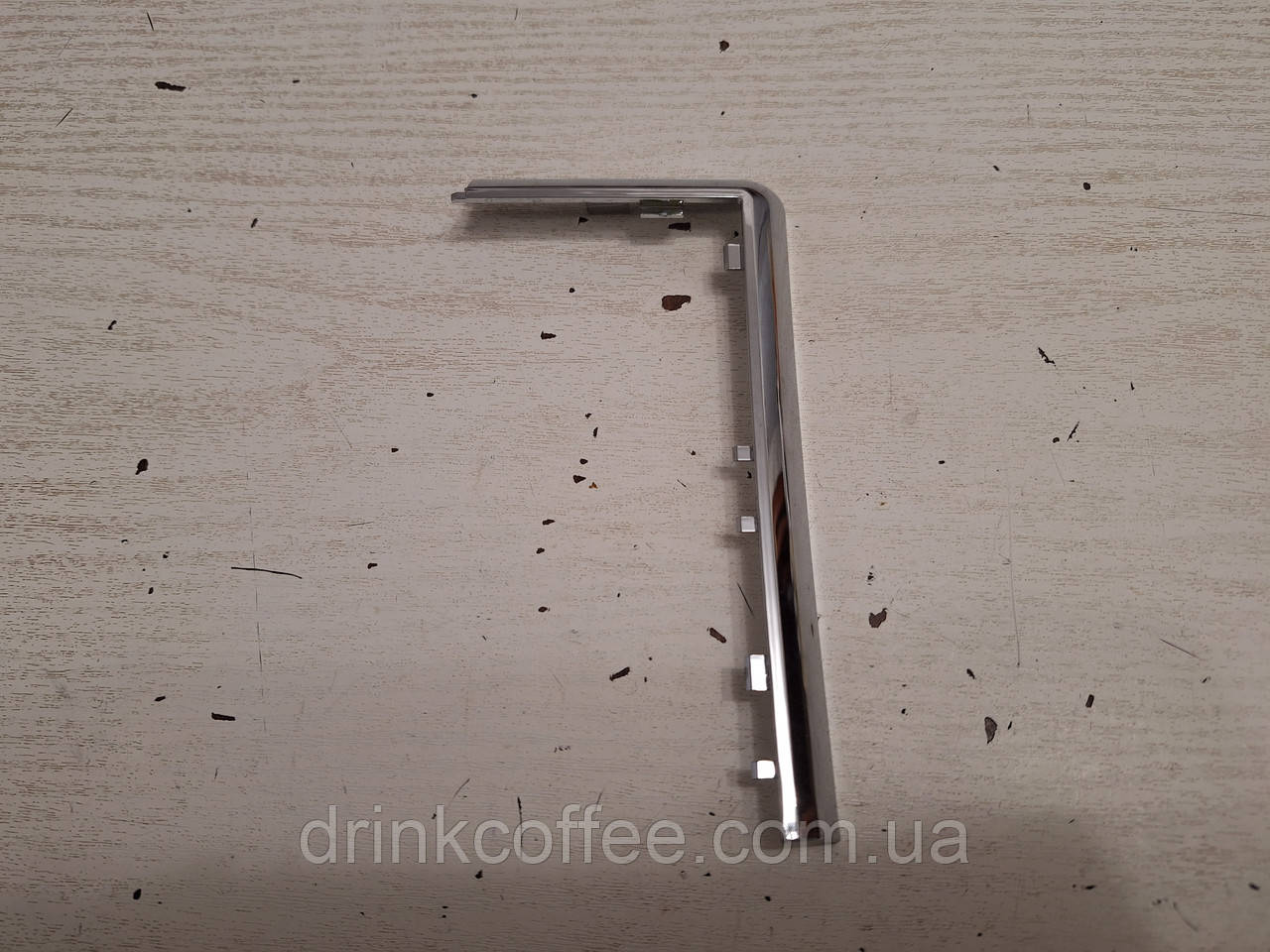 Хромова права накладка на лицьову панель для кавомашини Saeco Incanto Cappuccino HD8917_3 б/у, фото 1