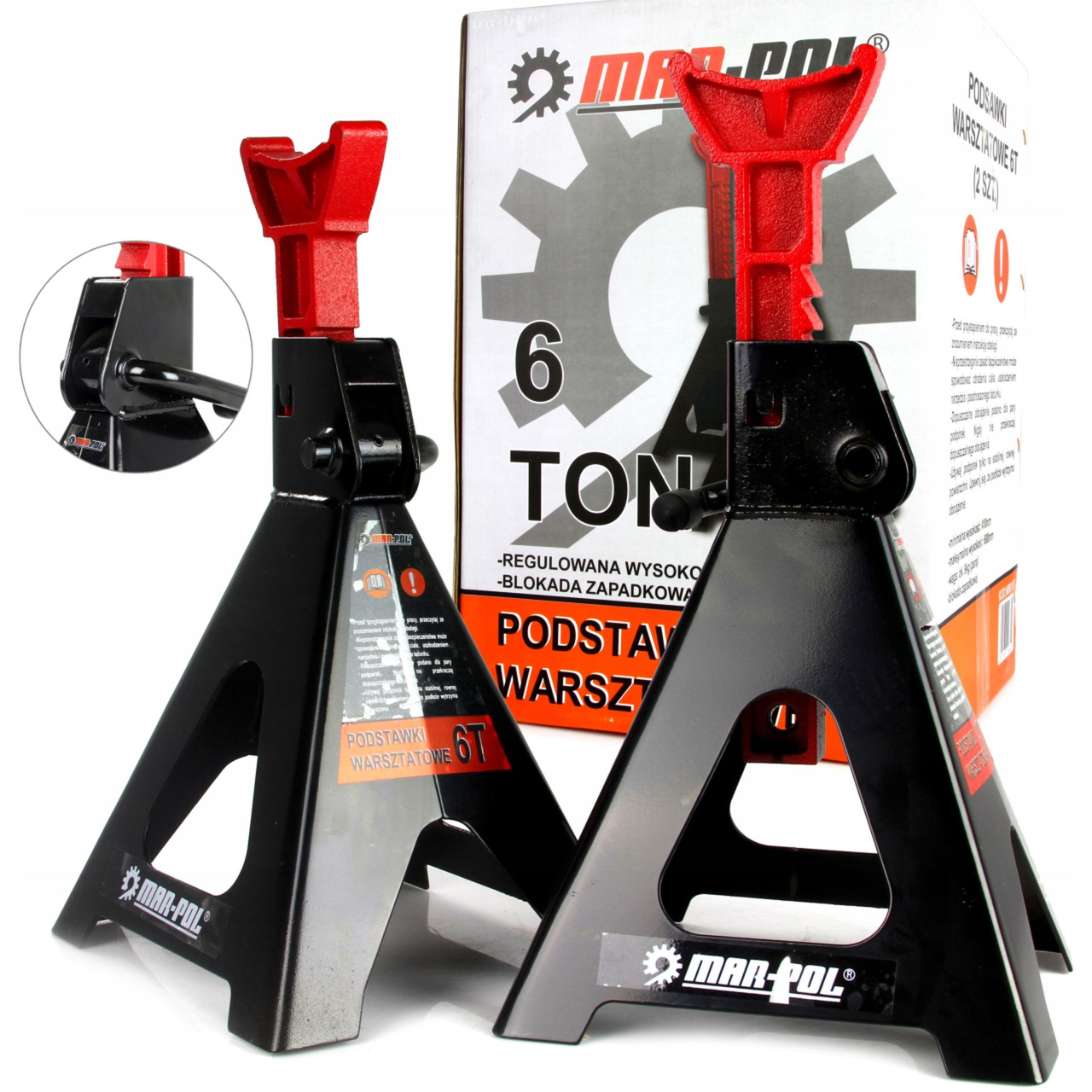 Комплект підставок під машину 3Т BJC 2шт 280-420 мм, фото 1