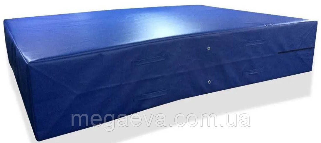 Страхувальний мат ПВХ+ППВ 2*2м 20см + ручки для перенесення + застібка