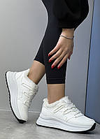 Кросівки жіночі зимові 8 пар у ящику білого кольору 36-41, фото 7