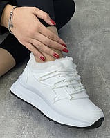 Кросівки жіночі зимові 8 пар у ящику білого кольору 36-41, фото 9