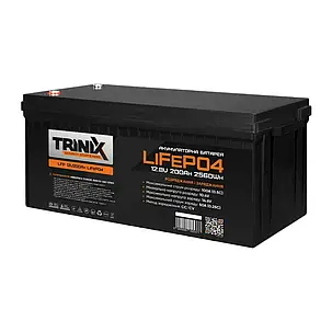 Акумуляторна батарея літій-залізо-фосфатна 12В 200Аг Trinix LFP 12V200Ah LiFePo4 (44-00055), фото 1