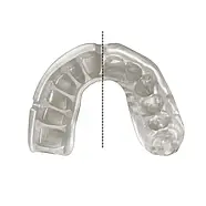 Капа OPRO Gold доросла (вік 11+) Red/Pearl (art.102504004), фото 4