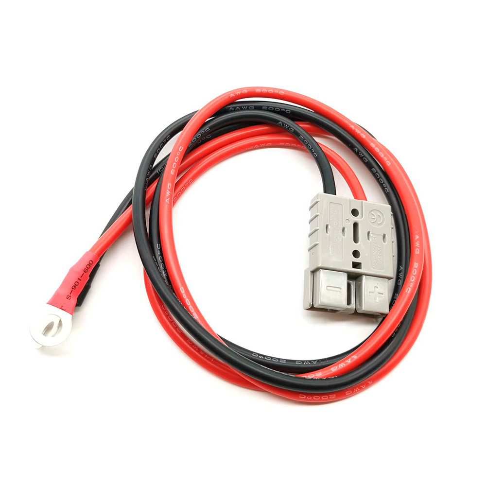 Силовий роз'єм живлення SB Anderson 50А 600V з кабелем 12AWG 50см, фото 1