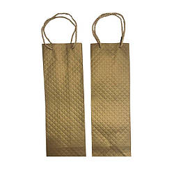 1055 В Пакет подарунковий для пляшки 12-9-35 см