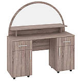 Туалетний столик з тумбами Трюмо-2 Венге (116х38х127) Пєхотін, фото 10