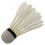 Волани для бадмінтону перові 12 шт. у тубусі FOX B305, фото 5