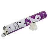 Волани для бадмінтону перові 12 шт. у тубусі FOX B309, фото 2