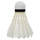 Волани для бадмінтону перові 12 шт. у тубусі FOX B309, фото 4