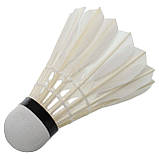 Волани для бадмінтону перові 12 шт. у тубусі FOX B309, фото 5