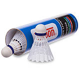 Волани для бадмінтону нейлонові 6 шт. TELOON TB200, фото 2