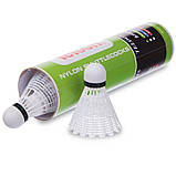 Волани для бадмінтону нейлонові 6 шт. TELOON TB300, фото 3