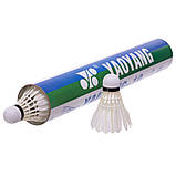 Волани для бадмінтону перові 5 шт. у тубусі SP-Sport 6114, фото 2