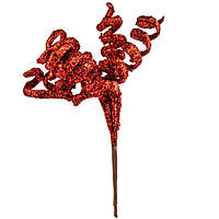 Декоративна гілка "Червоний захід" 19 см