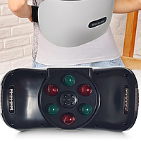Електромасажер бездротовий Massage для живота та стегон, масажний пояс для схуднення 9 режимів Білий PNJ-2117-White