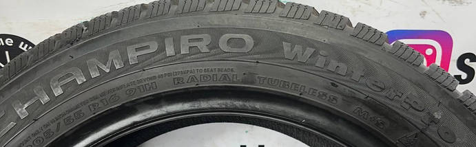 Шини легкові б/у 205/55R16 GT RADIAL CAMPIRO Winter зимові, фото 3