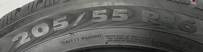 Шини легкові б/у 205/55R16 GT RADIAL CAMPIRO Winter зимові, фото 6