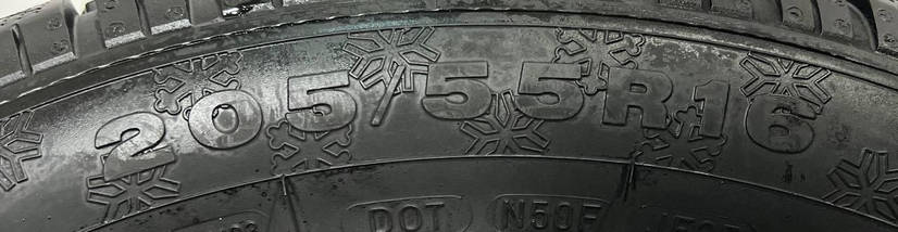 Шини б/у 205/55R16 DUNLOP SP WINTER SPORT 4D зима легкові, фото 3