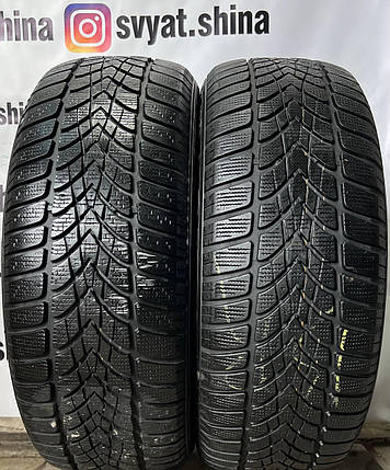 Шини б/у 205/55R16 DUNLOP SP WINTER SPORT 4D зима легкові, фото 1