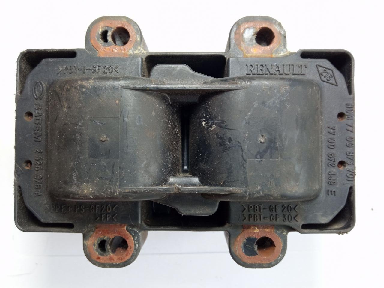 Катушка запалювання Renault Twingo Sagem 2526078A / 7700 873 701 / 7700873701 / 7700 872 449 E / 7700872449E