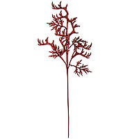 Декоративна гілка "Рубін" 70 см