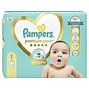 Дитячі підгузки Pampers Premium Care Newborn розмір 1 (2-5 кг) 72 шт. (Памперс), фото 3