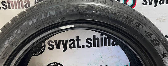 Шини б/у легкові 225/50R17 DUNLOP WINTER SPORT 4D зима, фото 5