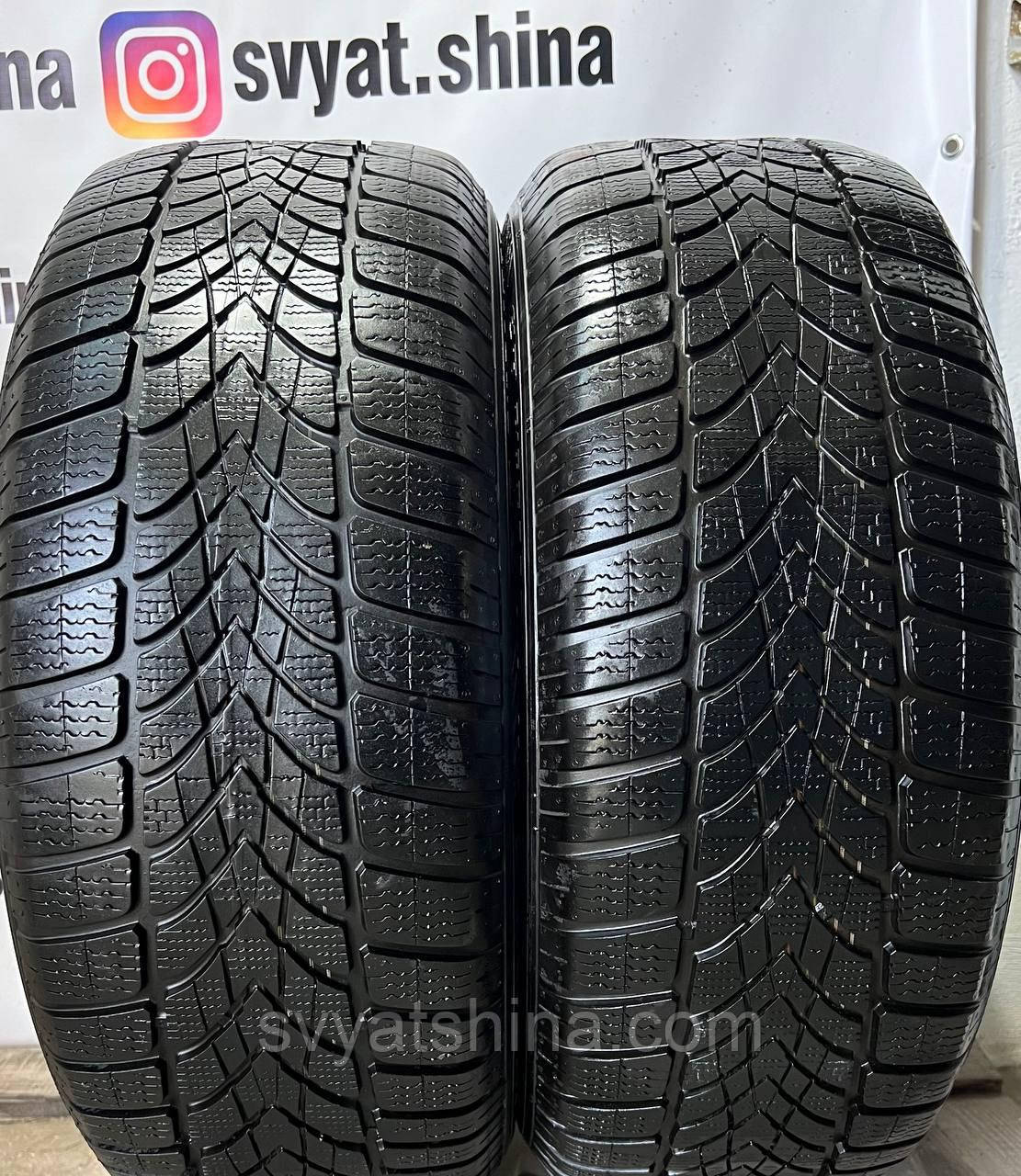 Шини б/у легкові 225/50R17 DUNLOP WINTER SPORT 4D зима