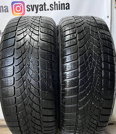 Шини б/у легкові 225/50R17 DUNLOP WINTER SPORT 4D зима, фото 1