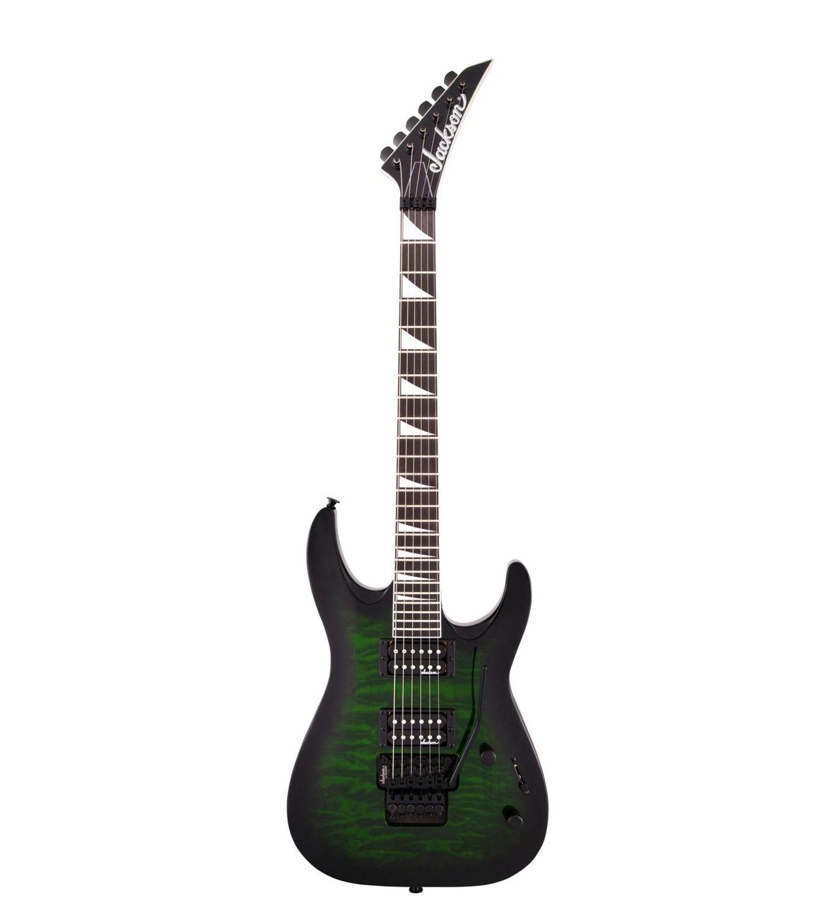 Електрогітара JACKSON JS32Q DKA DINKY ARCH TOP TRANSPARENT GREEN BURST