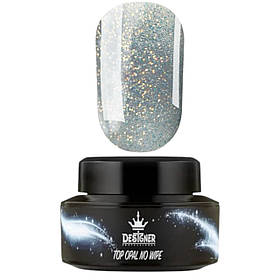 Топове покриття 15 мл. Top Opal Дизайнер з блестками в банке без липкого шару