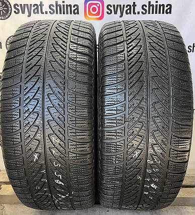 Шини б/у легкові 225/55R17 GOODYEAR ULTRA GRIP 8 зима, фото 1