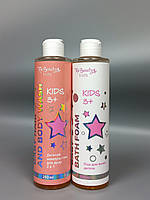 Детский набор уходовой косметики Top Beauty (Шампунь-гель 2в1, Пена для ванны)