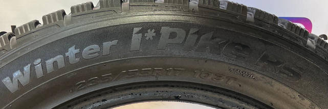 Шини б/у легкові 235/55R17 HANKOOK Winter i PIKE RS зима, фото 5