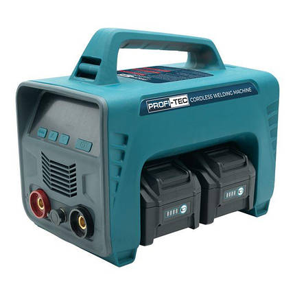 Акумуляторний зварювальний апарат PCWM16040 X-MAX Power 2×PT4080XM (8.0 Aг) зарядний пристрій, фото 1