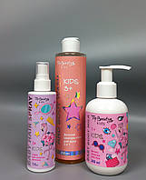 Детский набор уходовой косметики Top Beauty (Шампунь-гель, молочко для тела, спрей для легкого расчесывания)
