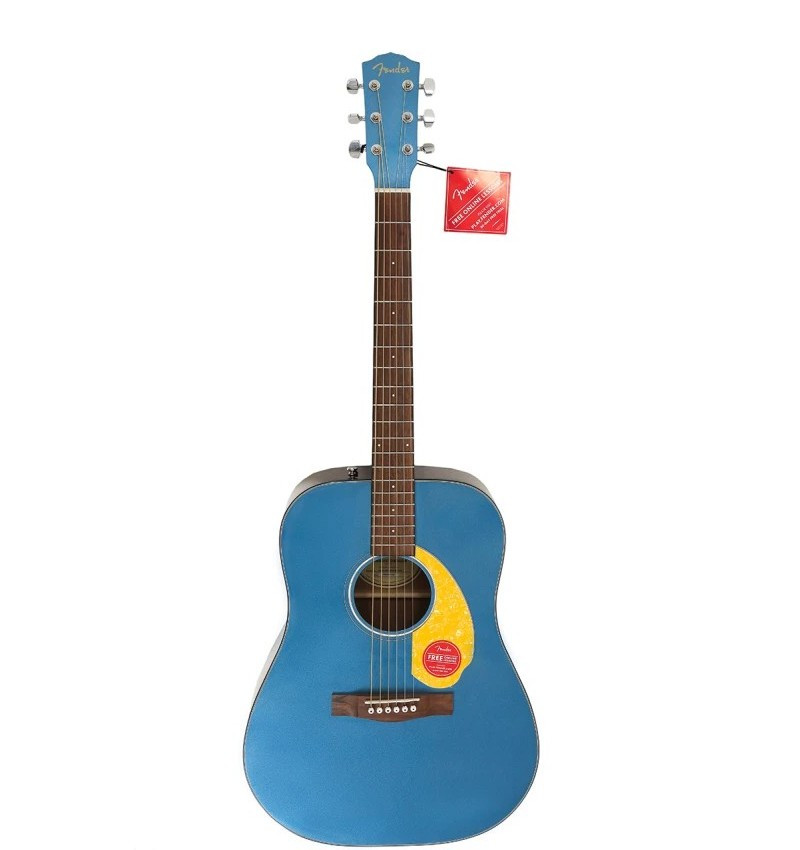 Акустична гітара FENDER CD-60S FSR BLUE PEARL w/YELLOW PICKGUARD