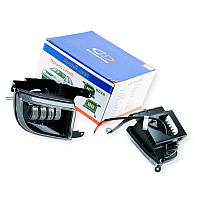 Фара протитуманна Lacetti седан універсал LED 80W 6000K 4 діода, білий, жовтий (к-кт 2 шт) BLASKAR