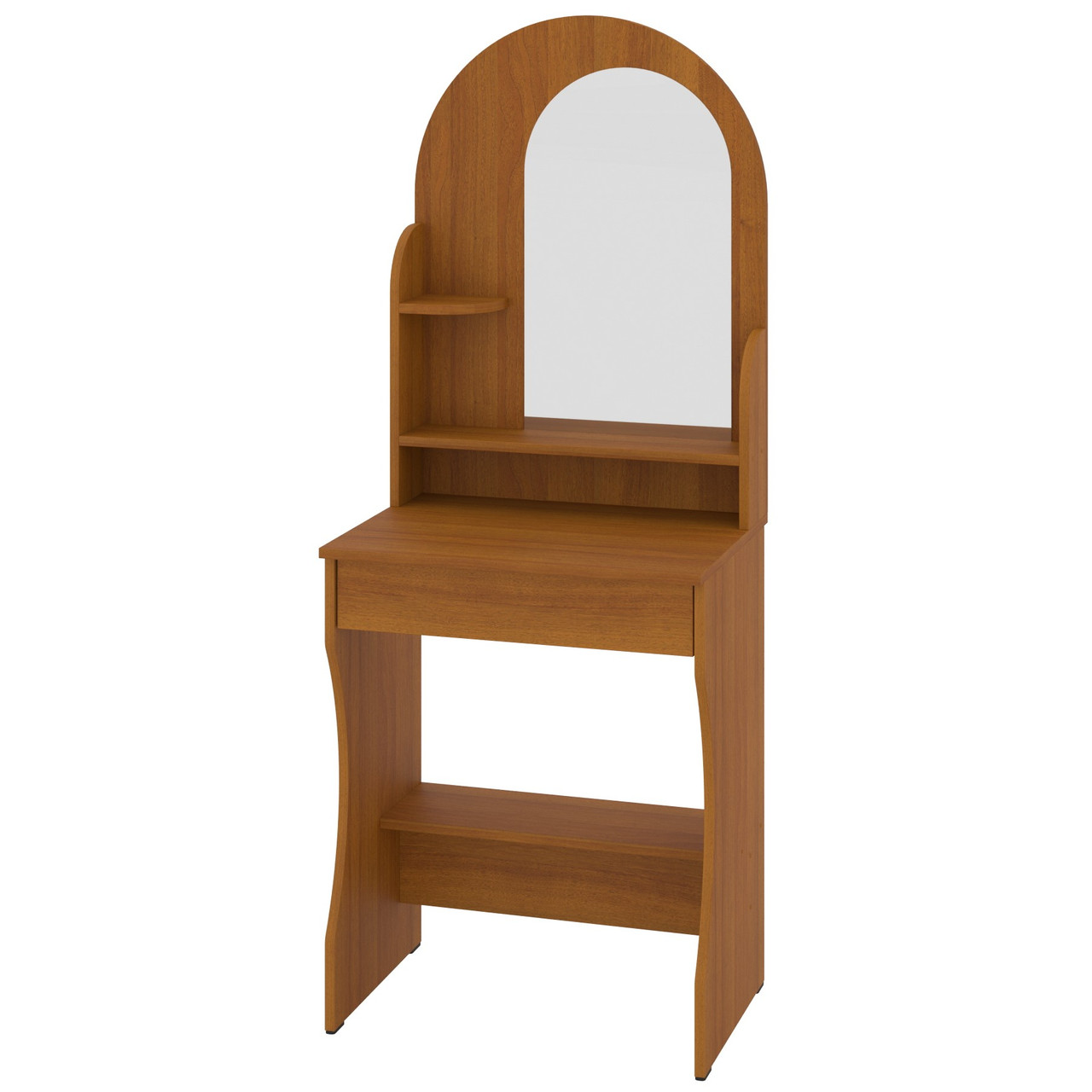 Туалетний столик з ящиком Трюмо 6 Лісовий горіх (60х45х155), фото 1