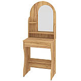 Туалетний столик з ящиком Трюмо 6 Горіх (60х45х155), фото 9