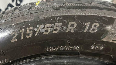 Шини б/у 215/55 R18 MICHELIN PILOT ALPIN 5, легкові, зимові, фото 4