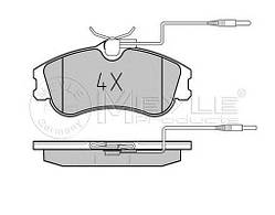Колодки гальмівні CITROEN BERLINGO (MF) BERLINGO фургон (M_) XSARA (N1) PEUGEOT 306 (7B, N3, N5) PARTNER