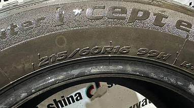 Шини б/у 215/60 R16 HANKOOK Winter Icept evo 2, зимові, фото 6